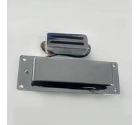 Pre-Wired Pickup Harness Kit 4 Strings Electric Bass Guitar Bridge/Tailpiece & Pickups Accessory(Set 1)