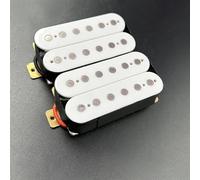 Pre-Wired Pickup Harness Kit 6-String Electric Guitar Humbucker Pickup Double Coil Flat Top Pole-pieces Electric Guitar Pickup Bridge Or Neck Pickup(B+N C)