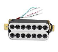 Pre-Wired Pickup Harness Kit 7 String Electric Guitar Big Hex Adjustable Screw Dual Coil Pickup Coil Splitting Pickup N8.5K/B14K Output Guitar Part(B+N B)