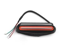 Pre-Wired Pickup Harness Kit 9K Twin Blade Dual Rail Humbucker Double Coil Pickup For FD ST Electric Guitar Replacement Multi-Colour Options(Red 3)