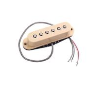 Pre-Wired Pickup Harness Kit Alnico 5 Guitar Bridge Single Coil Pickup 48mm/50mm/52mm For Electric Guitar Parts(48mm)