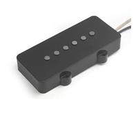 Pre-Wired Pickup Harness Kit Alnico 5 Vintage Single Coil 6-String Electric Guitar Pickup N-8.1K B-8.8K Black(Neck)