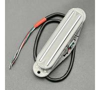 Pre-Wired Pickup Harness Kit Alnico V Mini Humbucker Pickup Twin Blade Pickup Mini Dual Rail 9K For Electric Guitar Replacement Multi Colour(Transparent)
