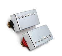 Pre-Wired Pickup Harness Kit Applicable To Six-string LP Electric Guitar Double-coil Semi-enclosed Copper Shell Pickup Single Row 69.5X39MM Bridge(B+N B)