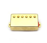 Pre-Wired Pickup Harness Kit Applicable To Six-string LP Electric Guitar Double-coil Semi-enclosed Copper Shell Pickup Single Row 69.5X39MM Bridge(Neck C)