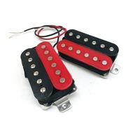Pre-Wired Pickup Harness Kit Black And Red Electric Guitar Double Double Coil Pickup Must Be Tuned Frameless Pickup