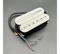 Pre-Wired Pickup Harness Kit Electric Guitar Blade/Hex Screw Adjusting Pickup With 4 Conduct Cable/Coil Splitting Dual Coil Pickup Guitar Parts(Bridge D)