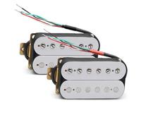 Pre-Wired Pickup Harness Kit Electric Guitar Double Coil Humbucker Electric Guitar Pickup Four Conduct With Shield Bridge-15K Or Neck-7.5K Pickup(B+N 9)