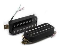 Pre-Wired Pickup Harness Kit Electric Guitar Double Coil Pickup Guitar 8-string Double Block Pickup With Frame(B+N A)