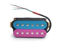 Pre-Wired Pickup Harness Kit Electric Guitar Humbucker 12 Adjustable Hex Screw Dual Coil For 6 String Guitar Coil Spliting Pickup N7.5K/B15K Output(N 1)