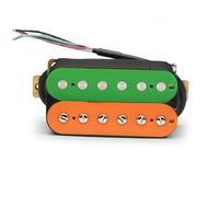 Pre-Wired Pickup Harness Kit Electric Guitar Humbucker 12 Adjustable Hex Screw Dual Coil For 6 String Guitar Coil Spliting Pickup N7.5K/B15K Output(B3)