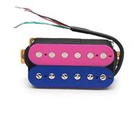 Pre-Wired Pickup Harness Kit Electric Guitar Humbucker 12 Adjustable Hex Screw Dual Coil For 6 String Guitar Coil Spliting Pickup N7.5K/B15K Output(B2)