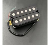 Pre-Wired Pickup Harness Kit Electric Guitar Humbucker Big Pole Piece Dual Coill Guitar Pickup With 4 Conduct Cable/Coil Splitting(Bridge A)