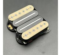 Pre-Wired Pickup Harness Kit Electric Guitar Humbucker Blade And Hex Screw Adjusting Dual Coil Guitar Pickup With 4 Conduct Cable/Coil Splitting(B+N B)