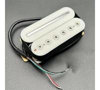 Pre-Wired Pickup Harness Kit Electric Guitar Humbucker Blade And Hex Screw Adjusting Dual Coil Guitar Pickup With 4 Conduct Cable/Coil Splitting(Bridge C)