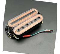 Pre-Wired Pickup Harness Kit Electric Guitar Humbucker BLADE/Hex Screw Adjusting Dual Coil Guitar Pickup With 4 Conduct Cable Coil Splitting(Neck C)