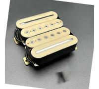 Pre-Wired Pickup Harness Kit Electric Guitar Humbucker BLADE/Hex Screw Adjusting Dual Coil Guitar Pickup With 4 Conduct Cable Coil Splitting(Set E)