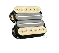 Pre-Wired Pickup Harness Kit Electric Guitar Humbucker BLADE/Hex Screw Adjusting Dual Coil Guitar Pickup With 4 Conduct Cable Coil Splitting(Set B)