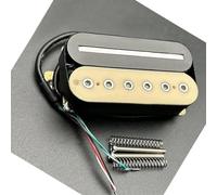Pre-Wired Pickup Harness Kit Electric Guitar Humbucker BLADE/Hex Screw Adjusting Dual Coil Guitar Pickup With 4 Conduct Cable Coil Splitting(Bridge B)