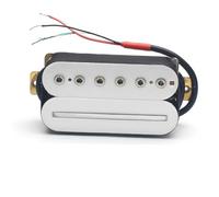 Pre-Wired Pickup Harness Kit Electric Guitar Humbucker Blade/Hex Screw Adjusting Dual Coil Guitar Pickup With 4 Conduct Cable/Coil Splitting(Neck C)