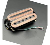 Pre-Wired Pickup Harness Kit Electric Guitar Humbucker BLADE/Hex Screw Adjusting Dual Coil Guitar Pickup With 4 Conduct Cable Coil Splitting(Bridge C)