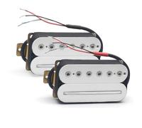 Pre-Wired Pickup Harness Kit Electric Guitar Humbucker Blade/Hex Screw Adjusting Dual Coil Guitar Pickup With 4 Conduct Cable/Coil Splitting(Set D)