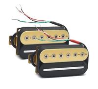 Pre-Wired Pickup Harness Kit Electric Guitar Humbucker Blade/Hex Screw Adjusting Dual Coil Guitar Pickup With 4 Conduct Cable/Coil Splitting(Set C)