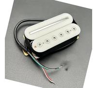 Pre-Wired Pickup Harness Kit Electric Guitar Humbucker BLADE/Hex Screw Adjusting Dual Coil Guitar Pickup With 4 Conduct Cable Coil Splitting(Bridge D)