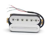 Pre-Wired Pickup Harness Kit Electric Guitar Humbucker Blade/Hex Screw Adjusting Dual Coil Guitar Pickup With 4 Conduct Cable/Coil Splitting(Bridge C)