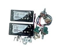 Pre-Wired Pickup Harness Kit For LP Standard Alnico 5 Push-pull 2V1T Wire Harness Electric Guitar Humbucking Pickup 1 Set(G)