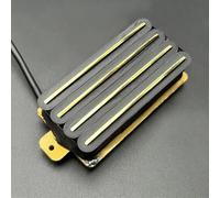 Pre-Wired Pickup Harness Kit Hot Rail 2-Dual Blade Electric Guitar High Output 18K Track Type 4-Coil Humbucker Pickup(B)
