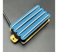 Pre-Wired Pickup Harness Kit Hot Rail 2-Dual Blade Electric Guitar High Output 18K Track Type 4-Coil Humbucker Pickup(K)