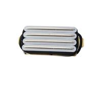 Pre-Wired Pickup Harness Kit Hot Rail 2-Dual Blade Electric Guitar High Output Track Type Four Coil Humbucker Pickup Black(White)