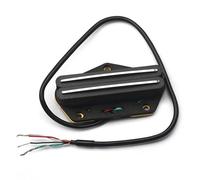Pre-Wired Pickup Harness Kit Humbucker Bridge Pickup Dual Coil Bridge Pickup Dual Rail Pickup For TL Electric Guitar(Black)