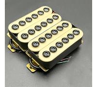 Pre-Wired Pickup Harness Kit Humbucker Electric Guitar Coil Splitting Pickup Humbucker Dual Coil Pickup 4 Conduct Cable N-7.5K/B-15K Output(B+N)