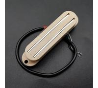 Pre-Wired Pickup Harness Kit Mini Humbucker Dual Rail 9K Humbucker Twin Blade Pickup For FD ST Electric Guitar Replacement Multi Color(Yellow)