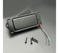 Pre-Wired Pickup Harness Kit Mini Humbucker Sealed Electric Guitar Pickup Neck&Bridge Coil Splitting Pickup For LP Guitar Black/Chrome/Gold 68X29MM(1PC A)