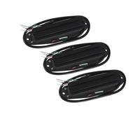 Pre-Wired Pickup Harness Kit Set Of Alnico 5 Guitar Hot Dual Rails Pickups 6K+9K+12K For ST Electric Guitar(Black)