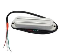 Pre-Wired Pickup Harness Kit Suitable For ST Six-string Electric Guitar Double-coil Pickup High Sensitivity Low Noise Small Double-track Blade Pickup(White)