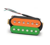 Pre-Wired Pickup Harness Kit Suitable For ST/SQ/LP Series Electric Guitar Pickups 50mm52mm Six-string Electric Guitar Double-coil Pickup(Bridge C)