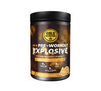 Gold Nutrition Pre Workout Explosive Orange 1kg Black
