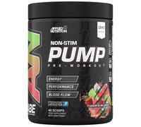 Applied Nutrition ABE Pump Pre Workout - All Black Everything Stim Free Pump Pre Workout Powder | Pump, Energy & Strength with Citrulline, Creatine, Beta-Alanine (500g - 40 Servings) (Tigers Blood)
