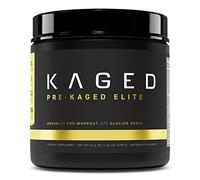 Pre Workout Powder; Pre-KAGED Elite Preworkout for Men & Women, High Stimulant for Workout Energy, Focus & Pumps; Premium L-Citrulline, Beta Alanine, Creatine, & 388mg of Caffeine, Glacier Grape