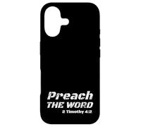 Preach The Word, 2 Timothy 4:2, Christian Ministry Pastors Case for iPhone 17