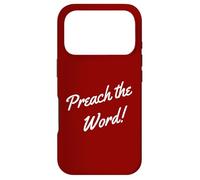 Preach the Word! | For Ministers Case for iPhone 17 Pro