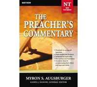 Preacher's Commentary - Vol. 24: Matthew (The Preacher's Commentary)