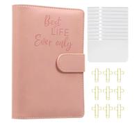 Preaching Manual Tract Holder, Multifunctional Holy Writ Study Wallet, Leather Budget Binder with Cash Envelopes, Budget Planning