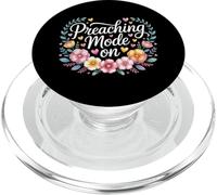 Preaching Mode On Pastor Faith Service Inspiration |- PopSockets PopGrip for MagSafe