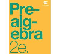 Prealgebra 2e by OpenStax (hardcover version, full color)