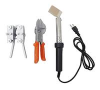 PreAsion 110V PU Round Belt Welding Machine PU Round Belt Welder Butt Machine Scissor+Soldering Iron+Hot Melt Machine Clamp